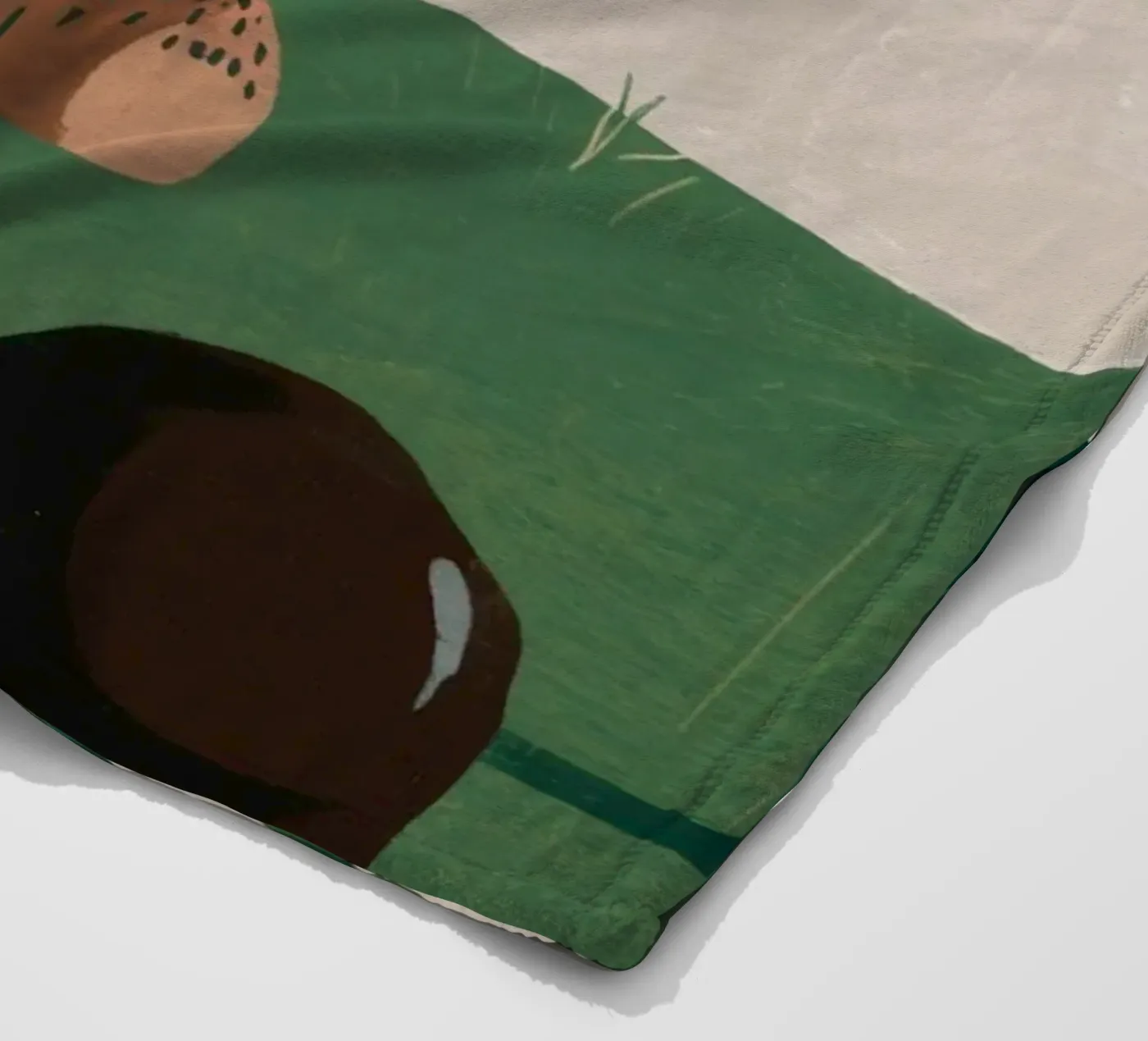 Delizia dell'orso del raccolto coperta in pile da Timeless Huse