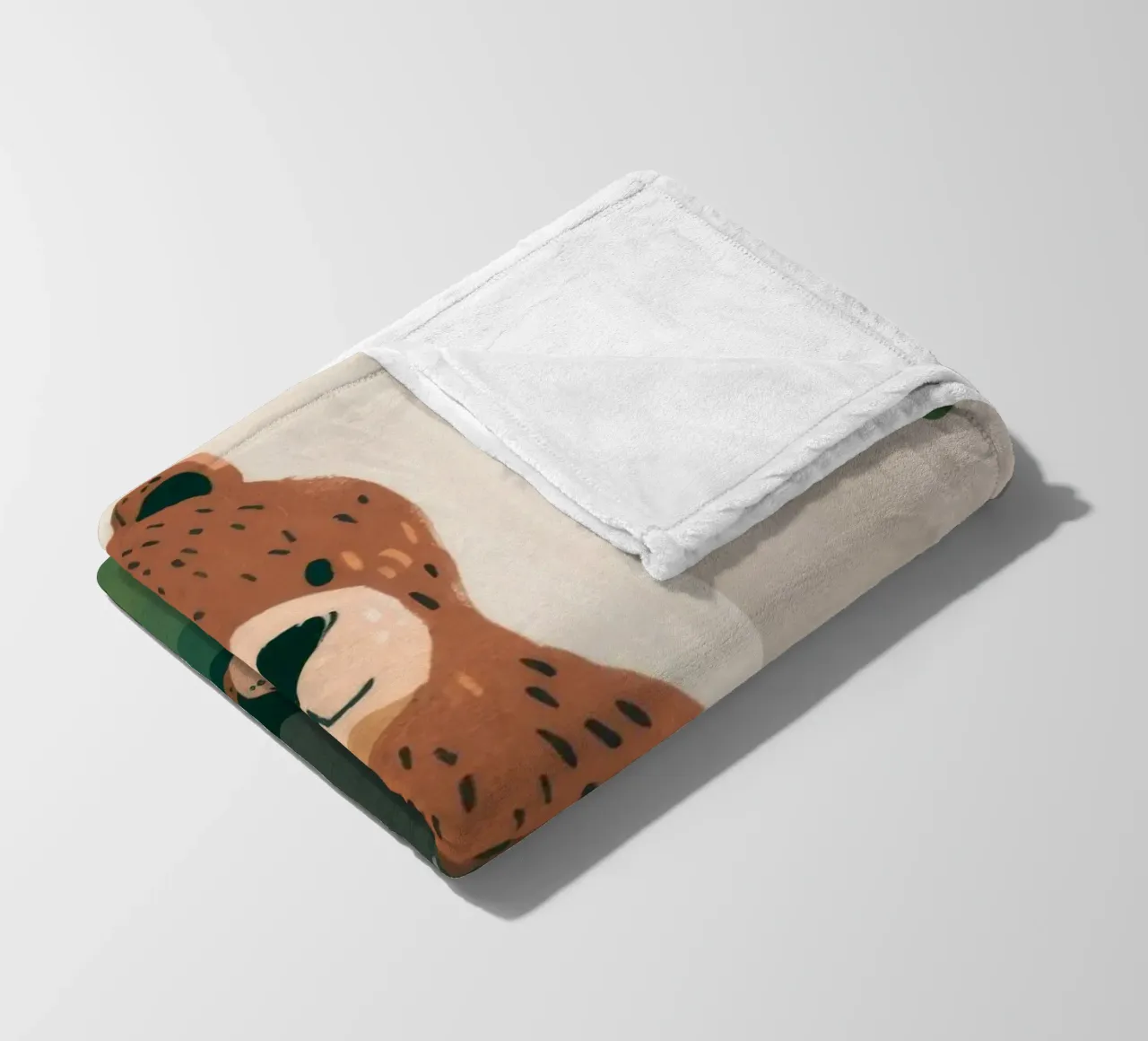 Delizia dell'orso del raccolto coperta in pile da Timeless Huse