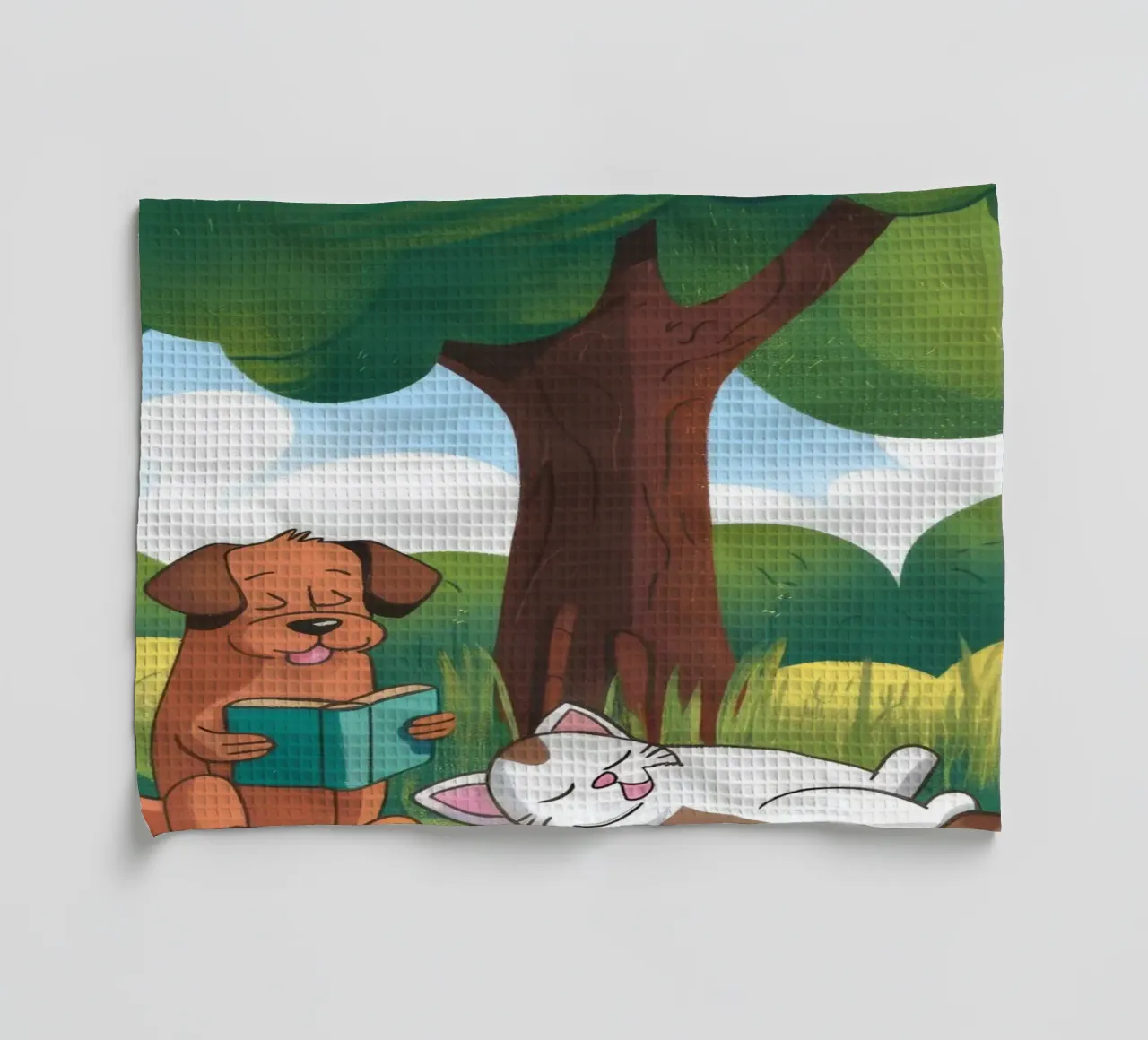 Parkland Play Symphony tea towel by Timeless Huse