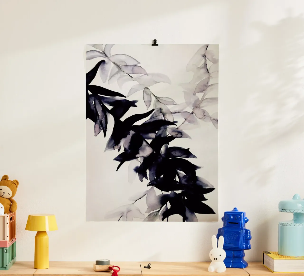 Falls Tide poster with plastic frame by Leigh Viner