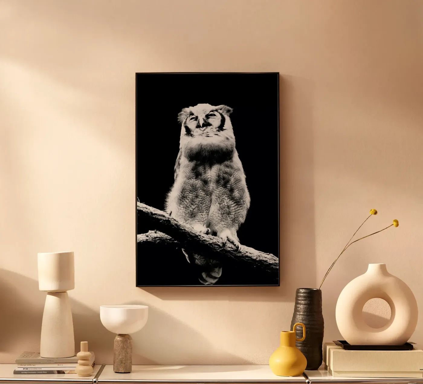 Dark Owl forex plate by Babett Schultze