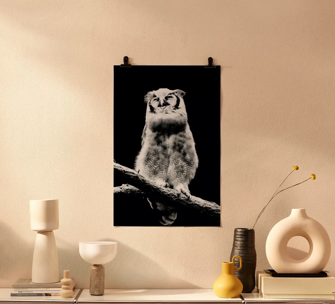 Dark Owl poster da Babett Schultze