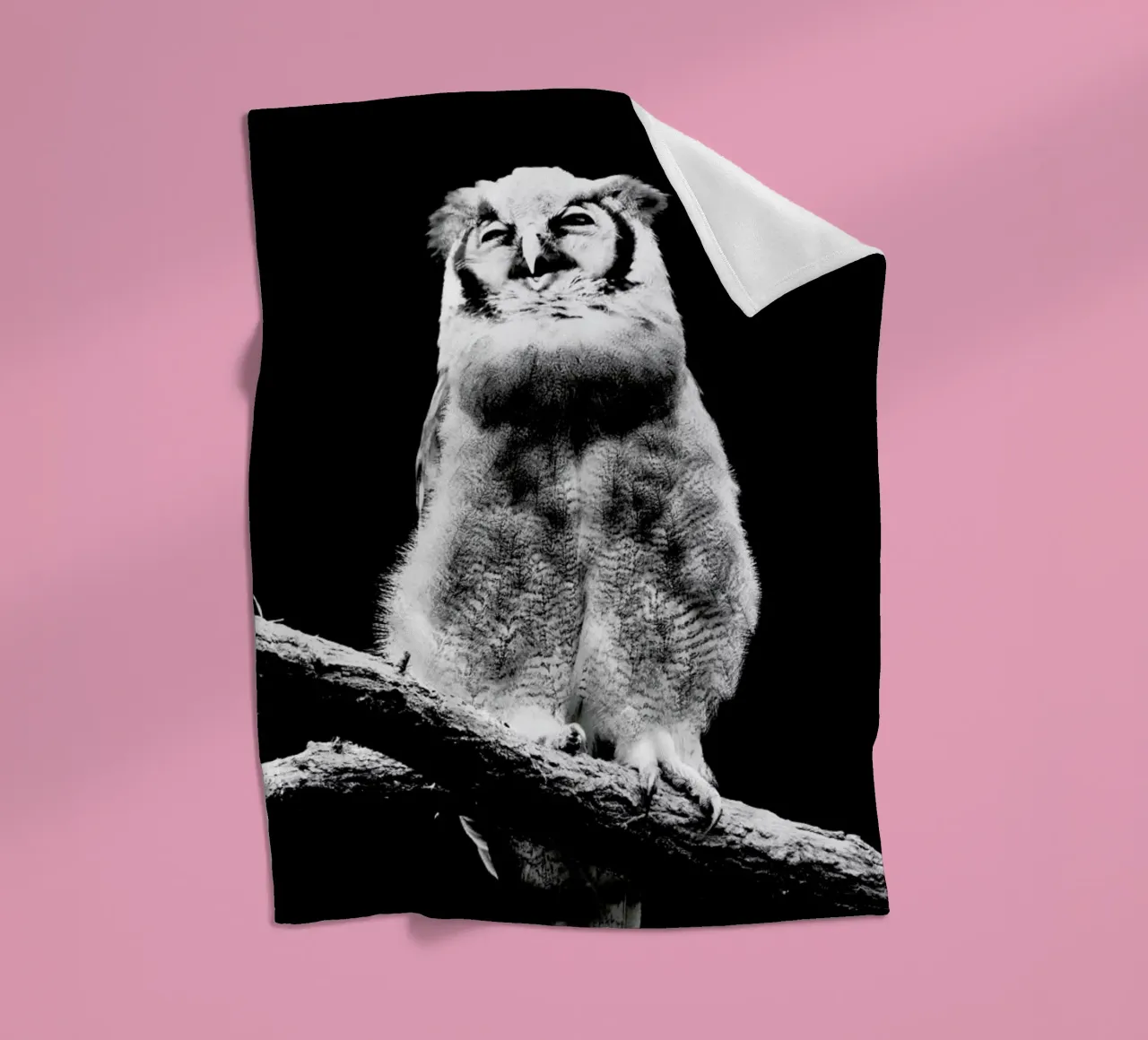 Dark Owl fleecedeken van Babett Schultze