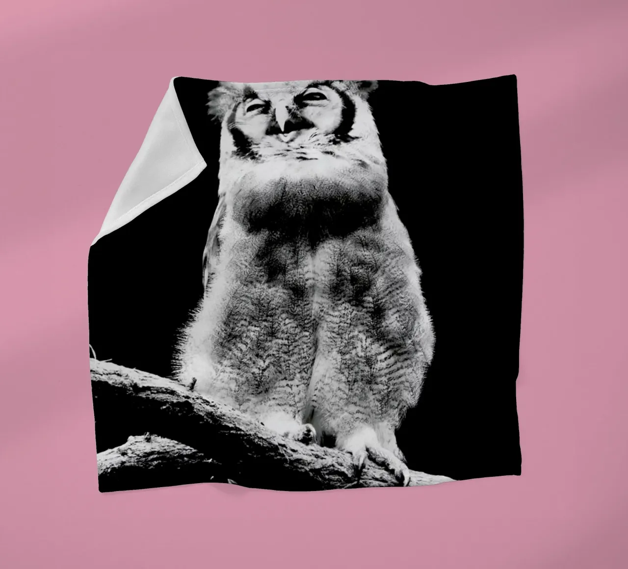 Dark Owl fleecedeken van Babett Schultze