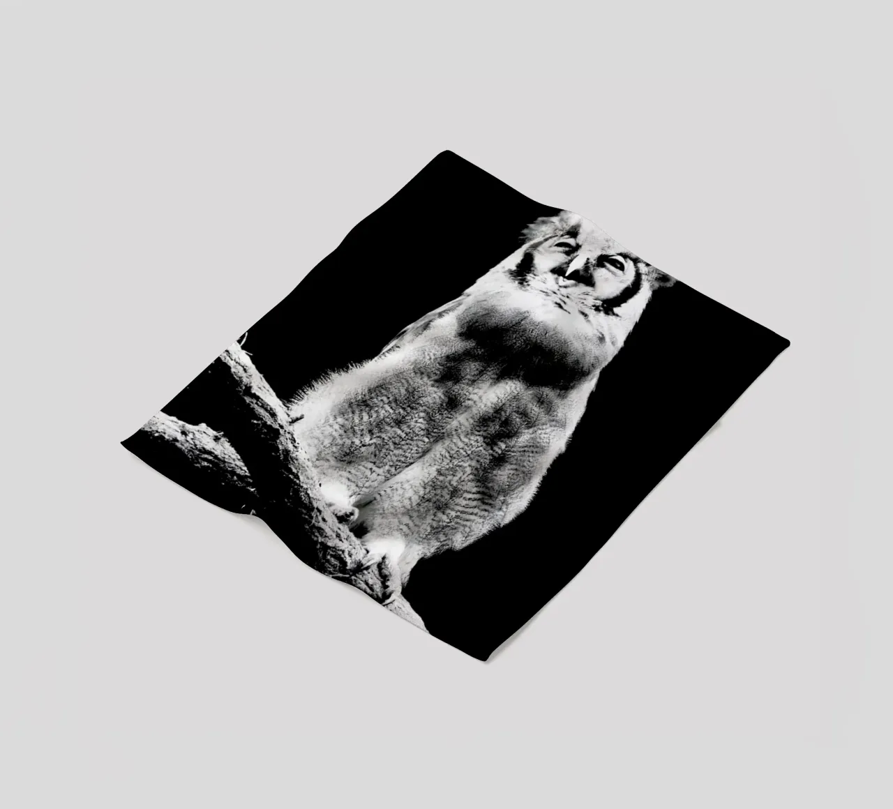 Dark Owl fleecedeken van Babett Schultze