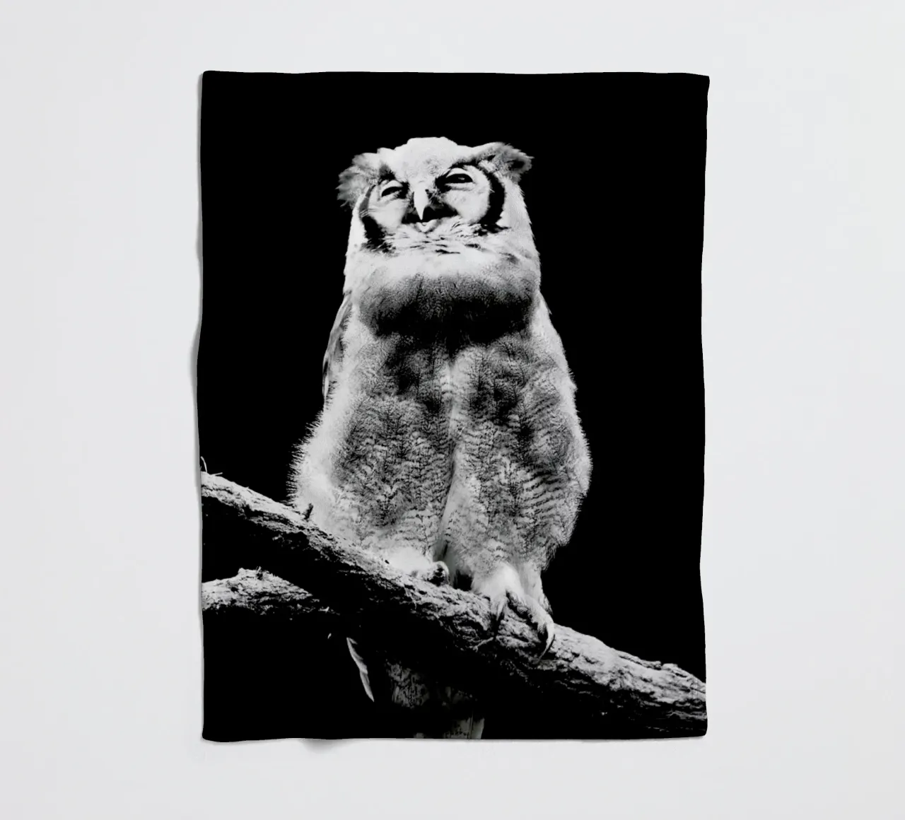 Dark Owl fleecedeken van Babett Schultze