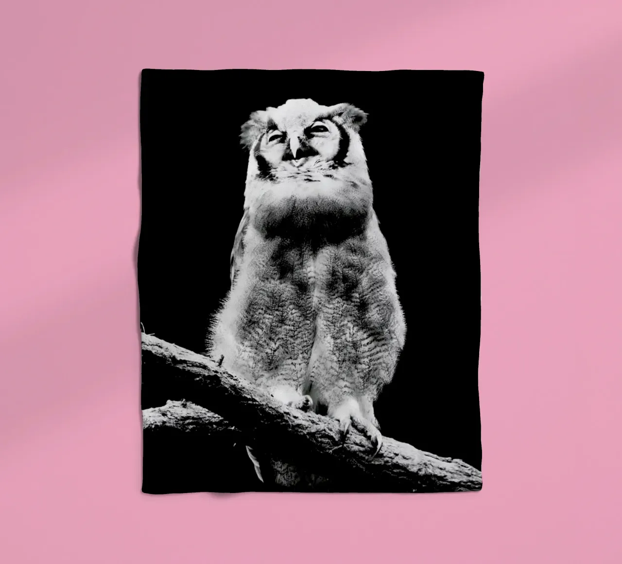 Dark Owl fleecedeken van Babett Schultze