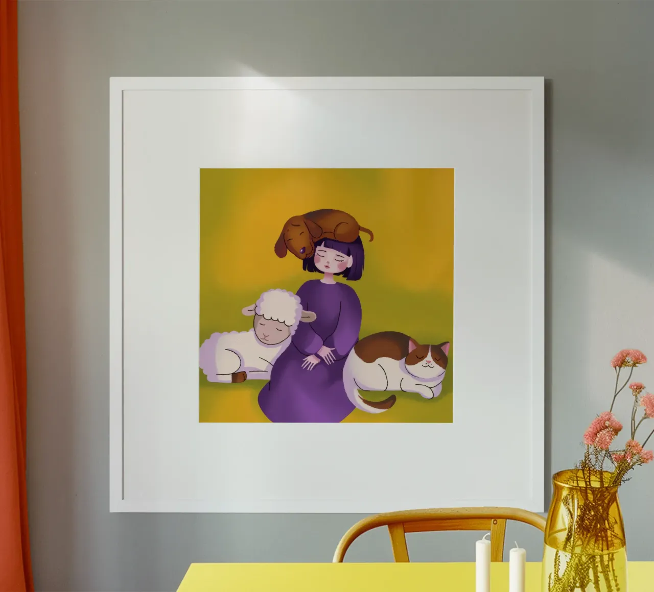 Verträumte, erholsame Launenhaftigkeit Poster von Timeless Huse