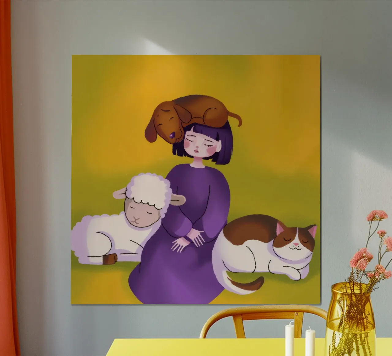 Verträumte, erholsame Launenhaftigkeit Poster von Timeless Huse