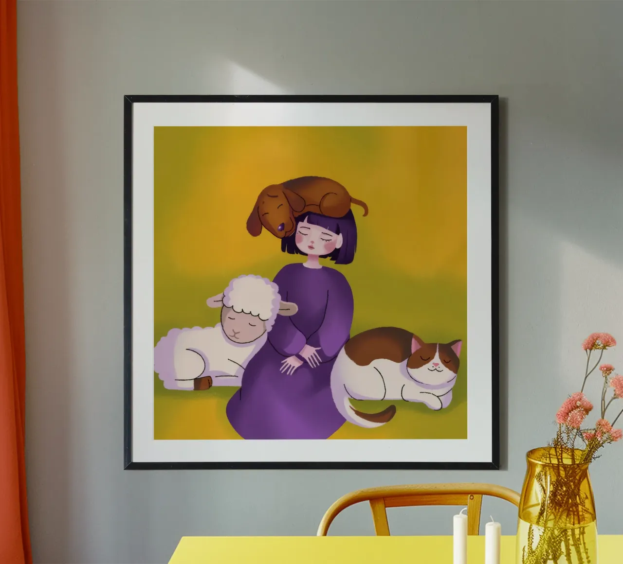 Verträumte, erholsame Launenhaftigkeit Poster von Timeless Huse