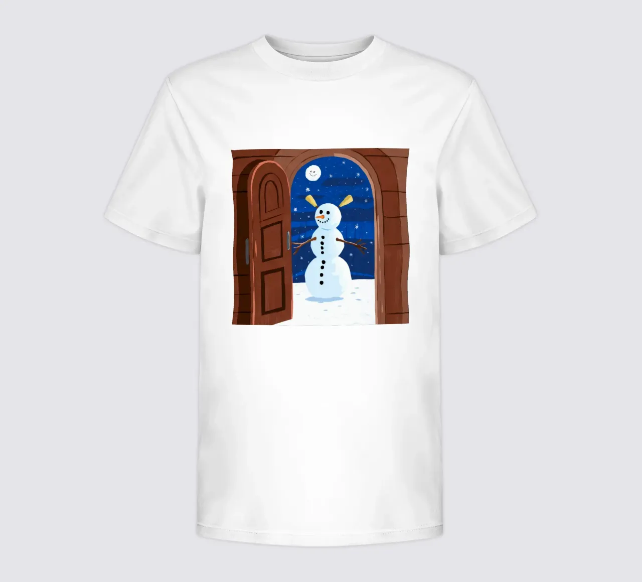 ijzig winterlandschap kinder t-shirt van Timeless Huse