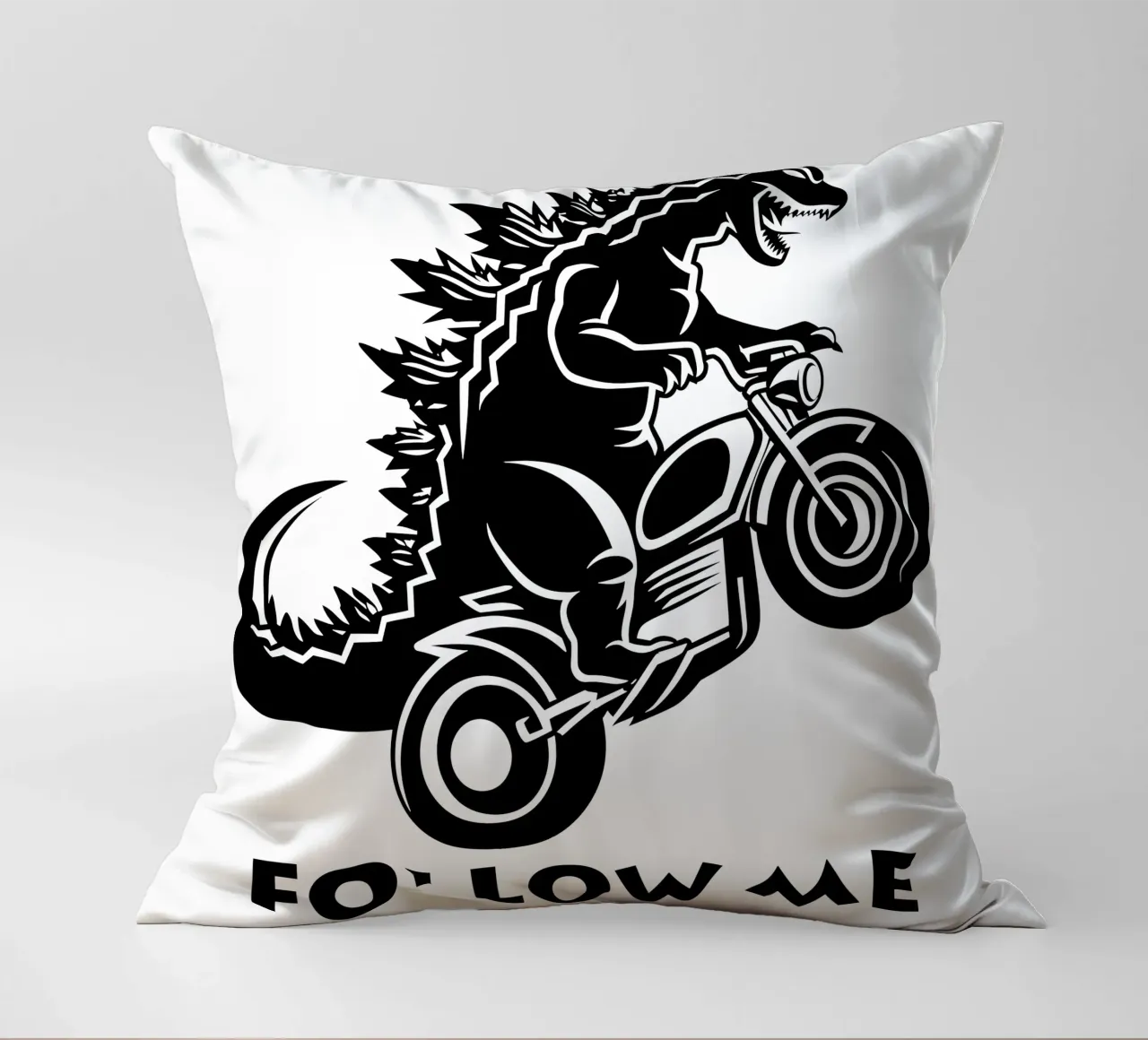 Camicia biker design Follow Me cuscino da Autofocus