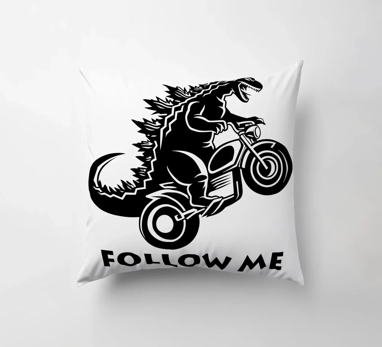 Camicia biker design Follow Me cuscino da Autofocus