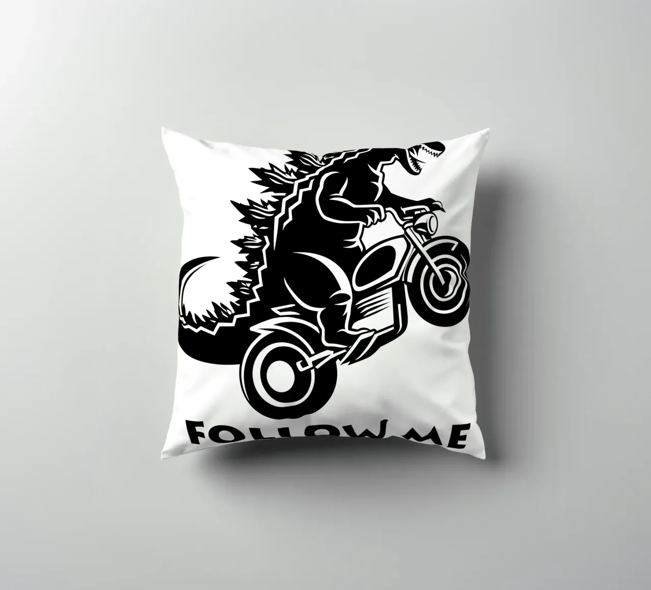 Camicia biker design Follow Me cuscino da Autofocus