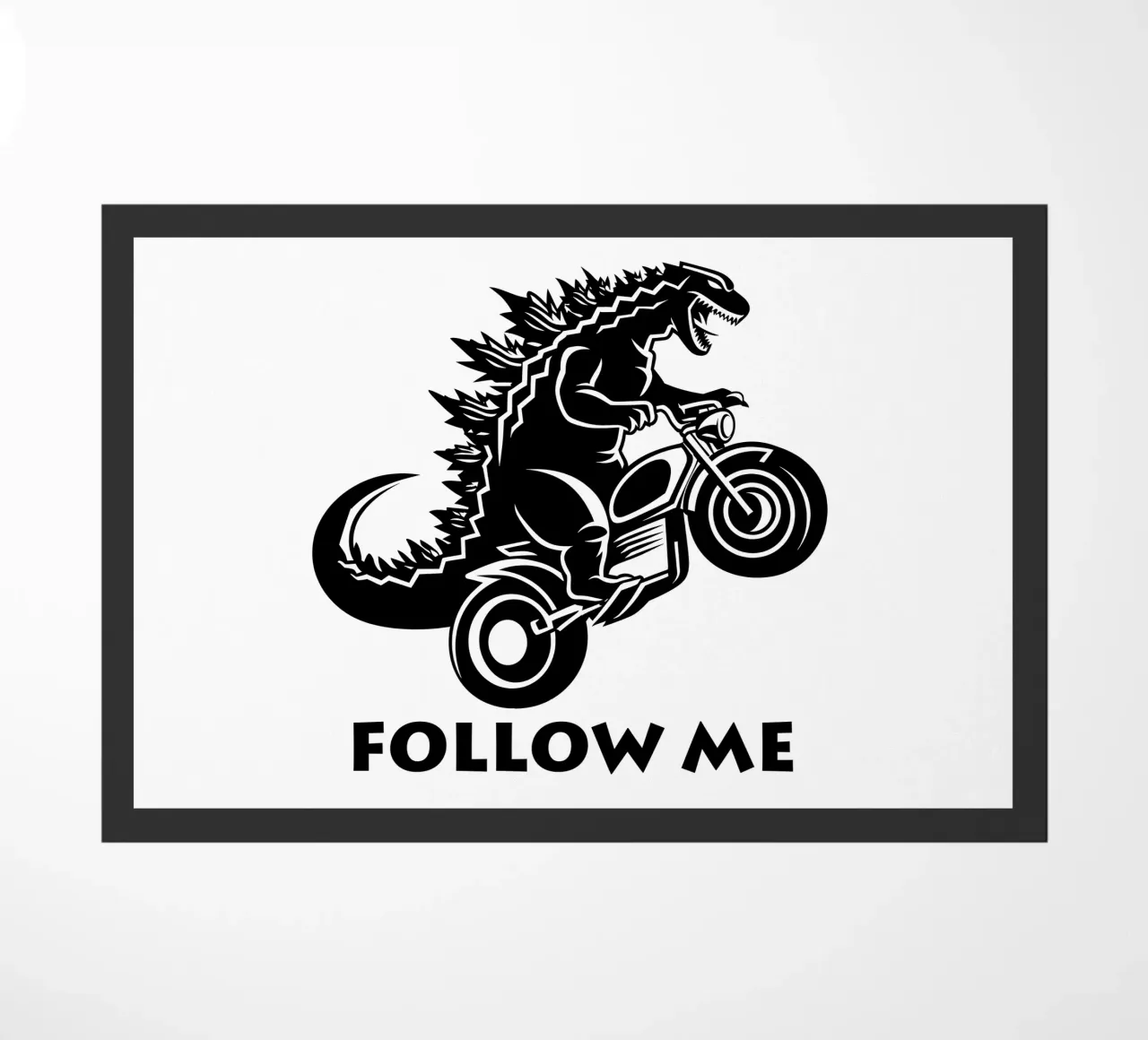 Camicia biker design Follow Me zerbino da Autofocus
