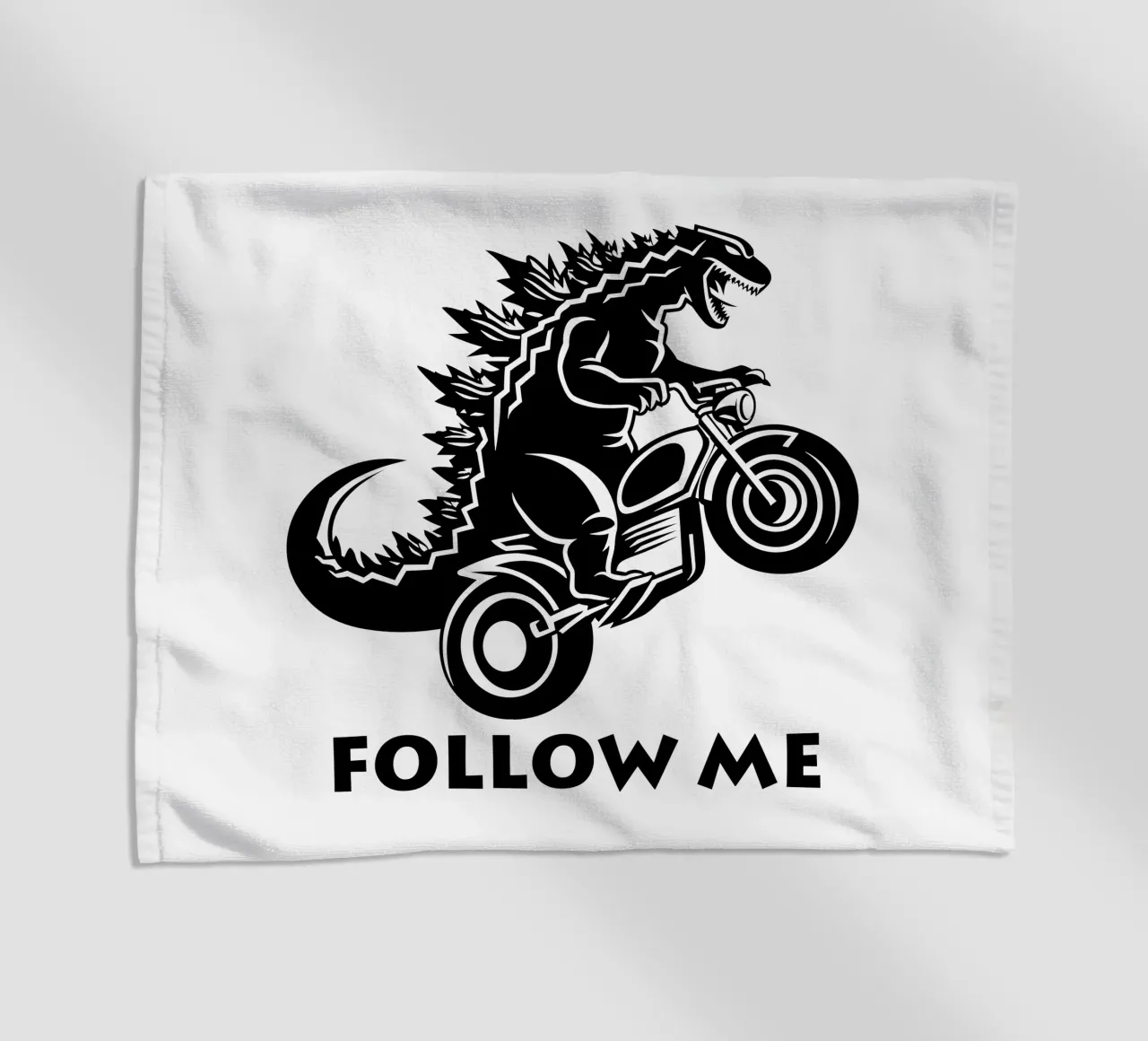 Camicia biker design Follow Me telo mare da Autofocus