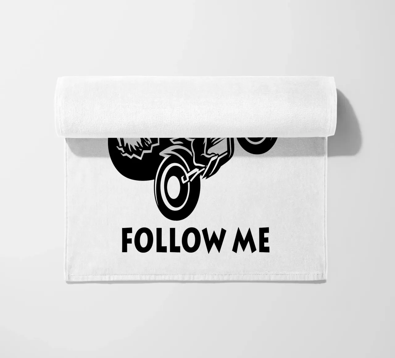 Camicia biker design Follow Me telo mare da Autofocus