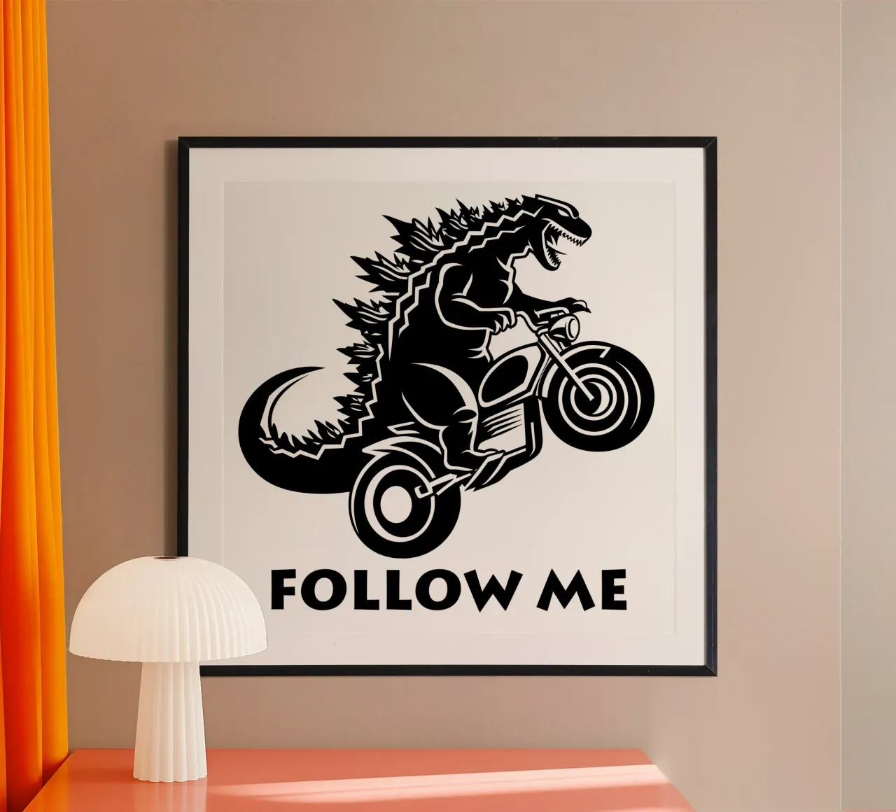 Camicia biker design Follow Me carta hahnemühle da Autofocus