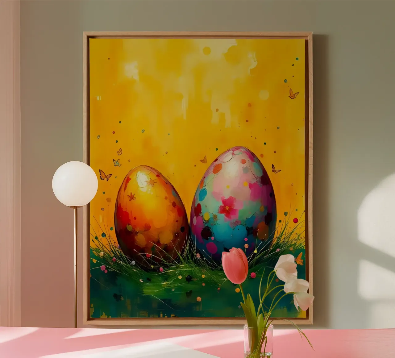 Pascua_estilo_B_9 lienzo de Farb- und Blütenzauber by LK