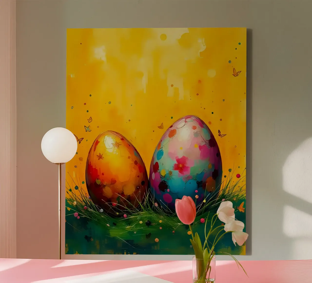 Pascua_estilo_B_9 lienzo de Farb- und Blütenzauber by LK