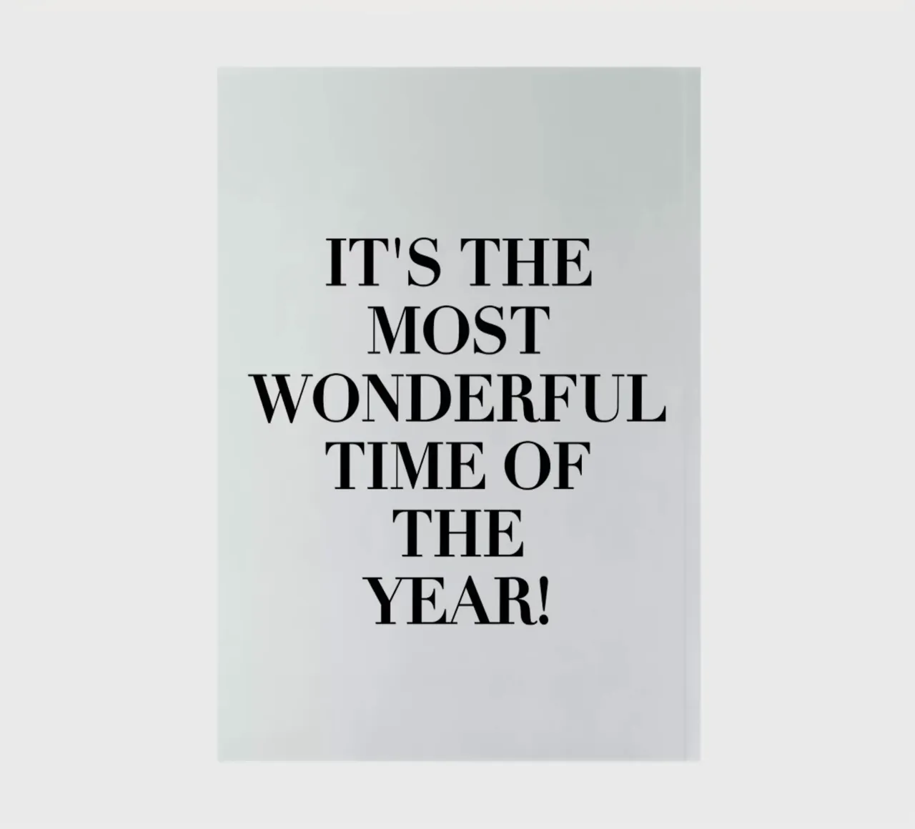Wonderful Time Of The Year notebook by Ayleen
