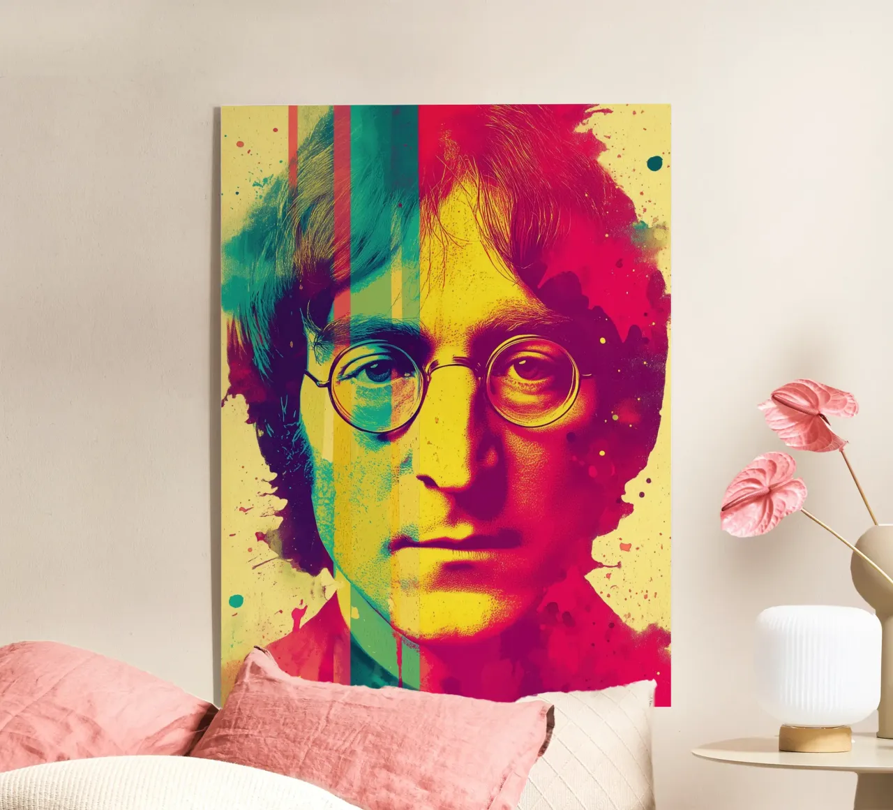 John Lennon | Ritratto pop art nello stile degli anni '60 plexiglass da Autofocus