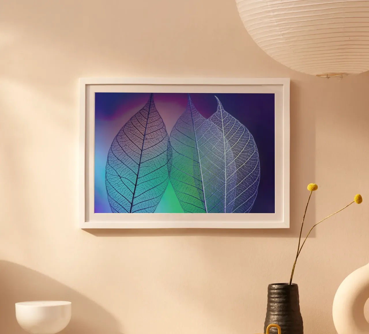Prismatic Leaves - Shihya Kowatari carta hahnemühle da Pictufy