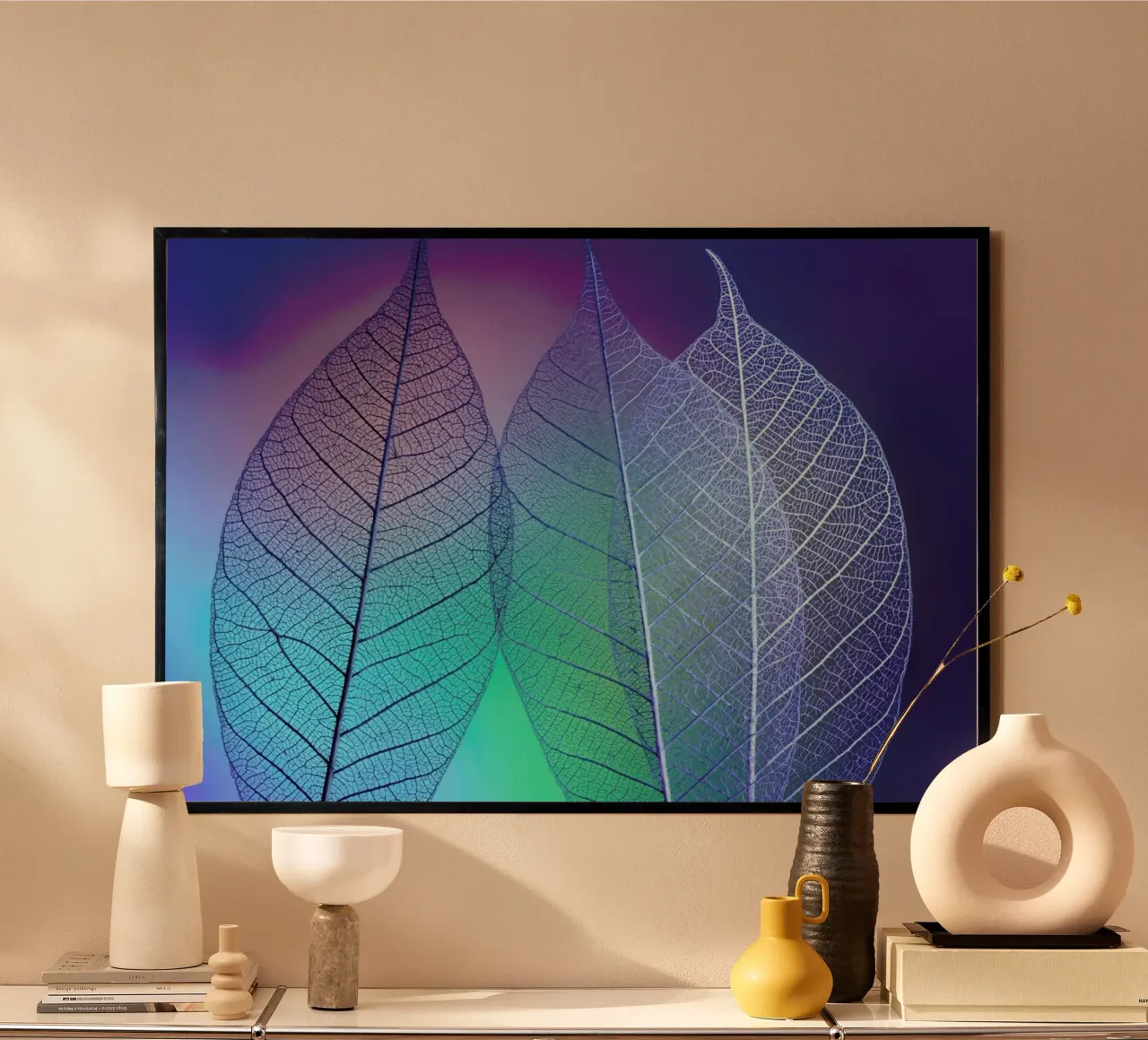 Prismatic Leaves - Shihya Kowatari carta hahnemühle da Pictufy