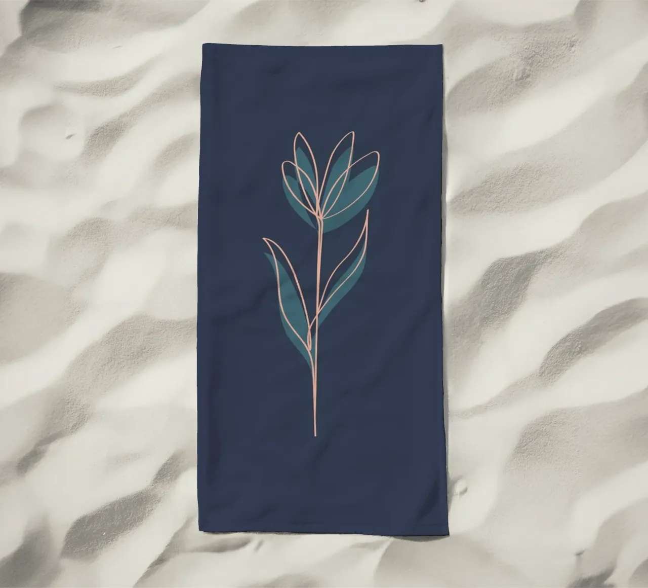 Bloom beach towel by The Native State