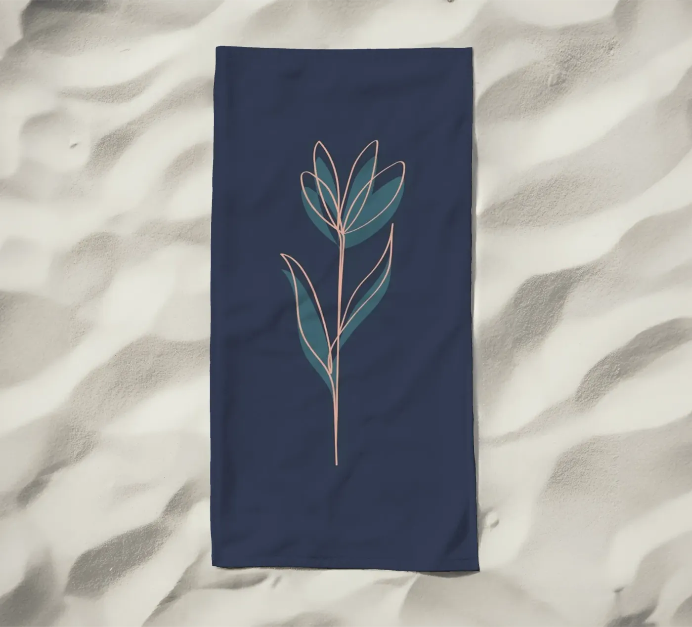 Bloom beach towel by The Native State
