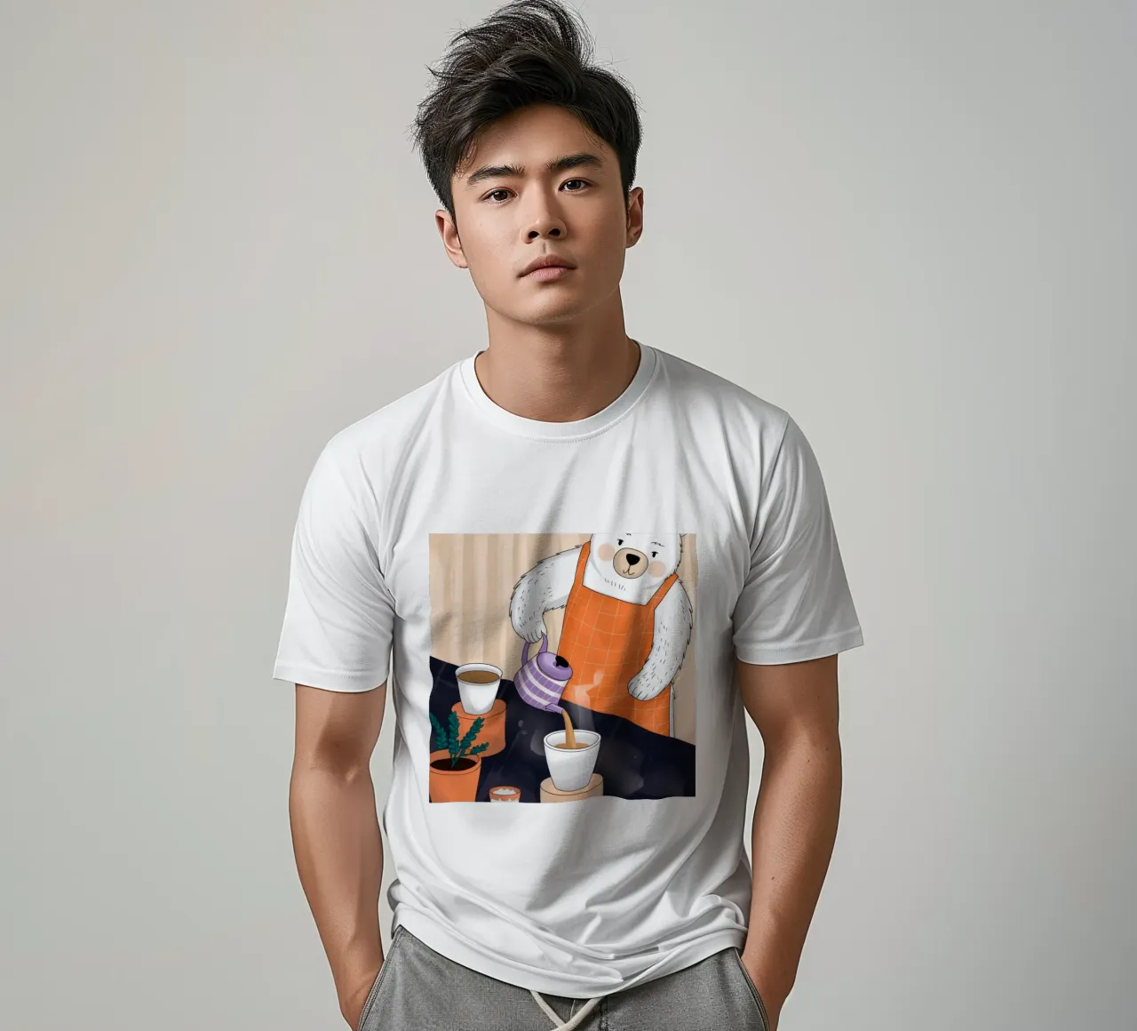 Rituale del caffè mattutino t-shirt da Timeless Huse