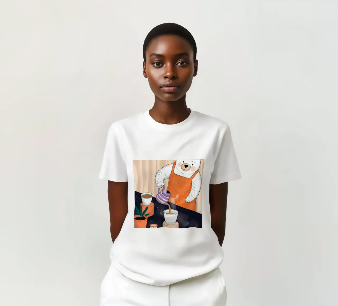 Rituale del caffè mattutino t-shirt da Timeless Huse