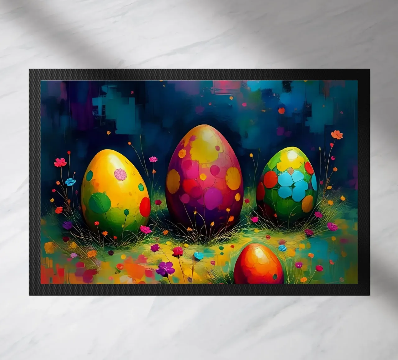 Pascua_estilo_B_10 felpudo de Farb- und Blütenzauber by LK