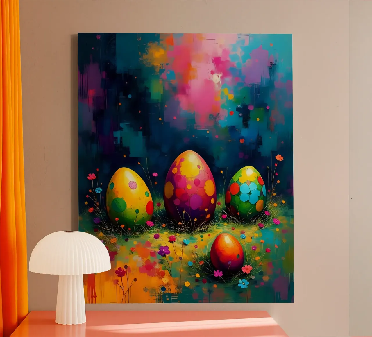 Ostern_Stil_B_10 Leinwand von Farb- und Blütenzauber by LK