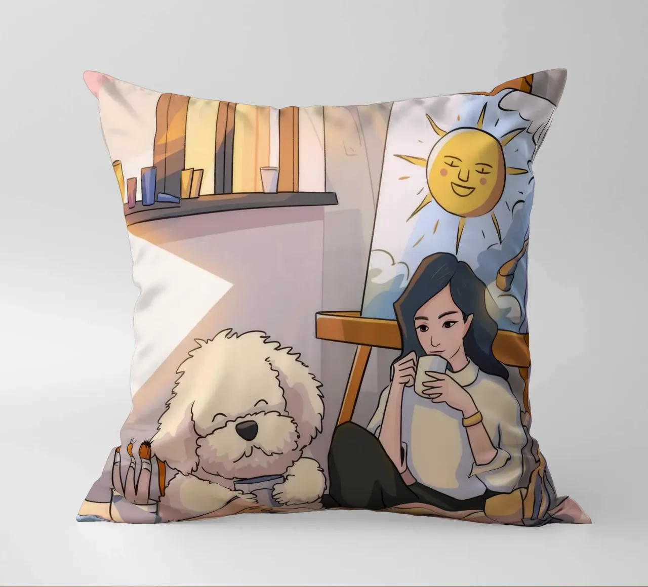 Compagnia artistica cuscino da Timeless Huse