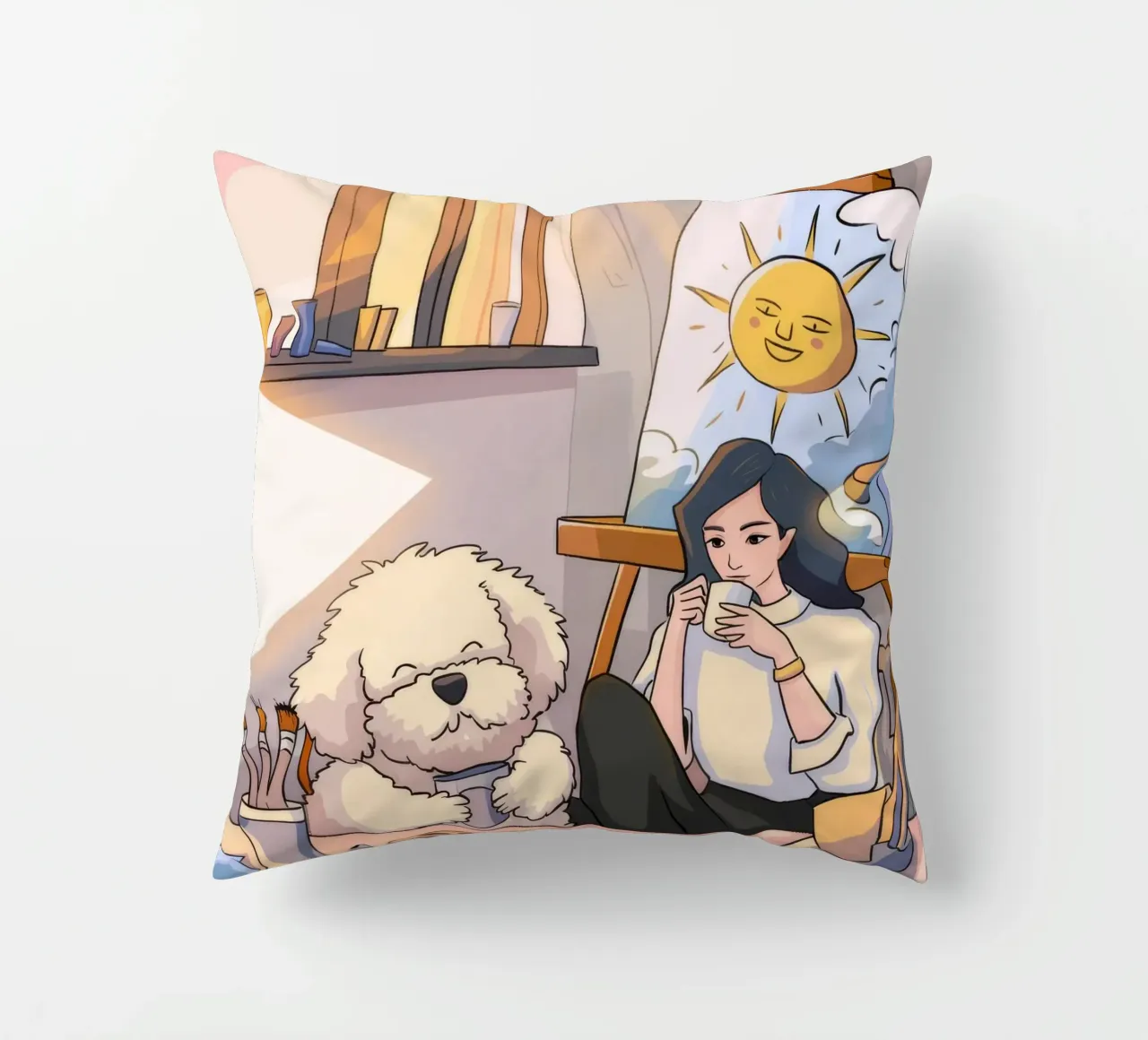 Compagnia artistica cuscino da Timeless Huse
