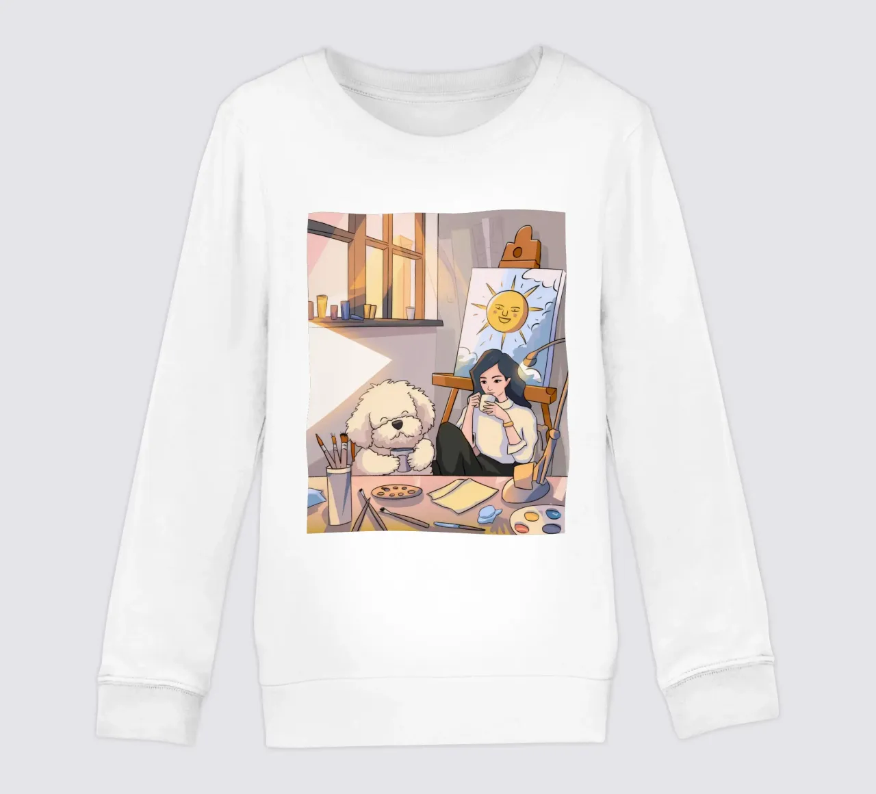 Compagnia artistica felpa bambino da Timeless Huse