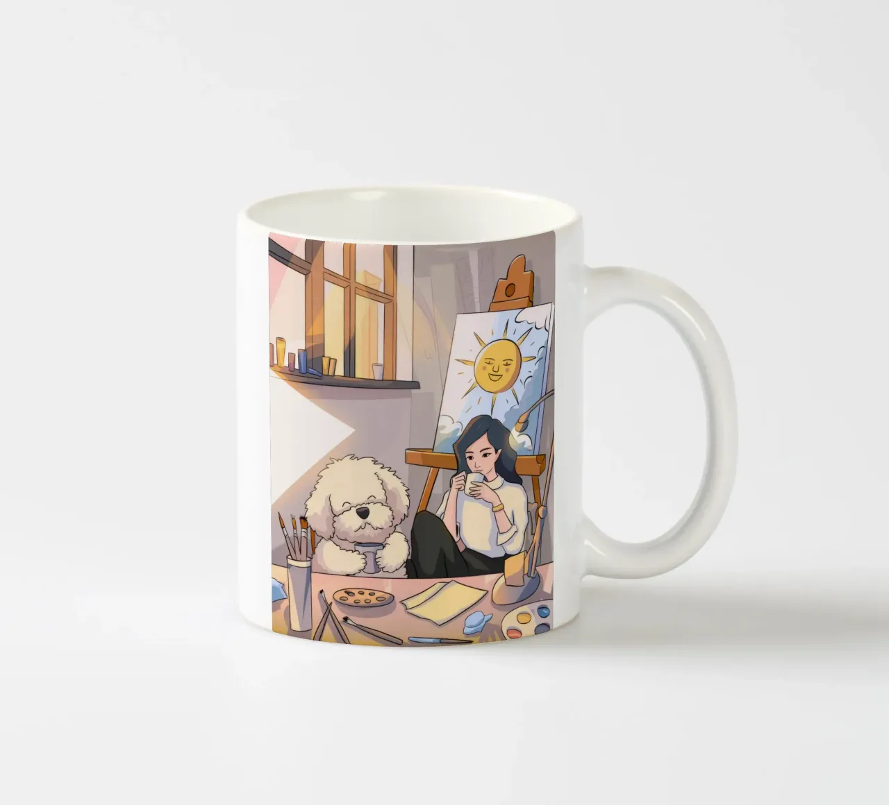 Compagnia artistica tazza in ceramica da Timeless Huse