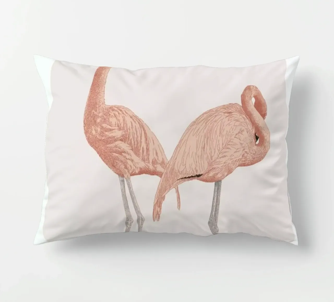 Pink Flamingos cuscino da Flora & Fauna