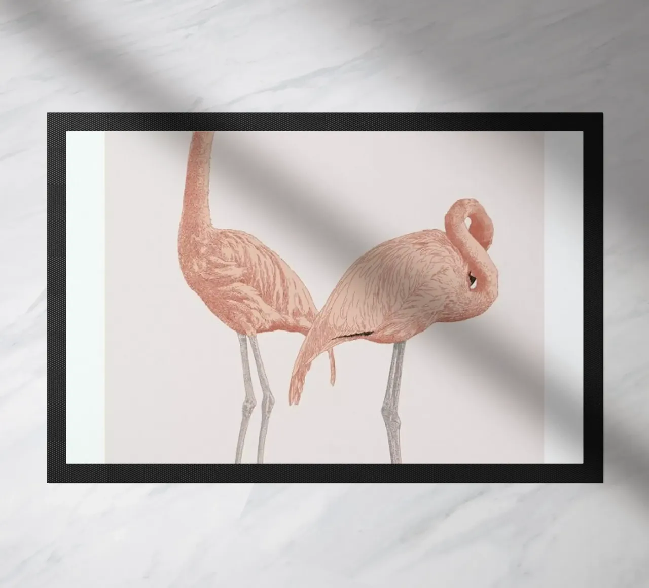 Pink Flamingos zerbino da Flora & Fauna