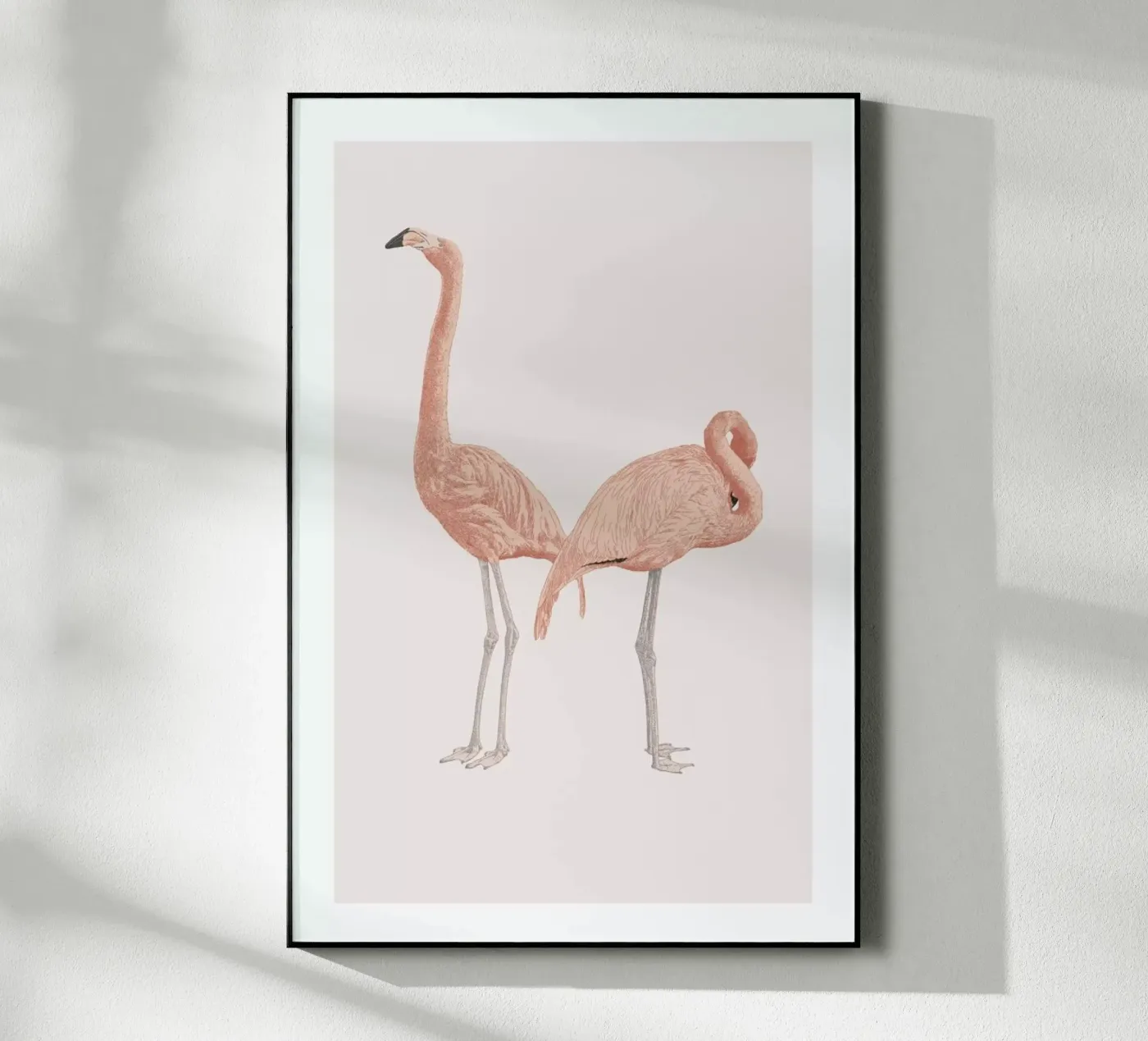 Pink Flamingos plexiglass da Flora & Fauna