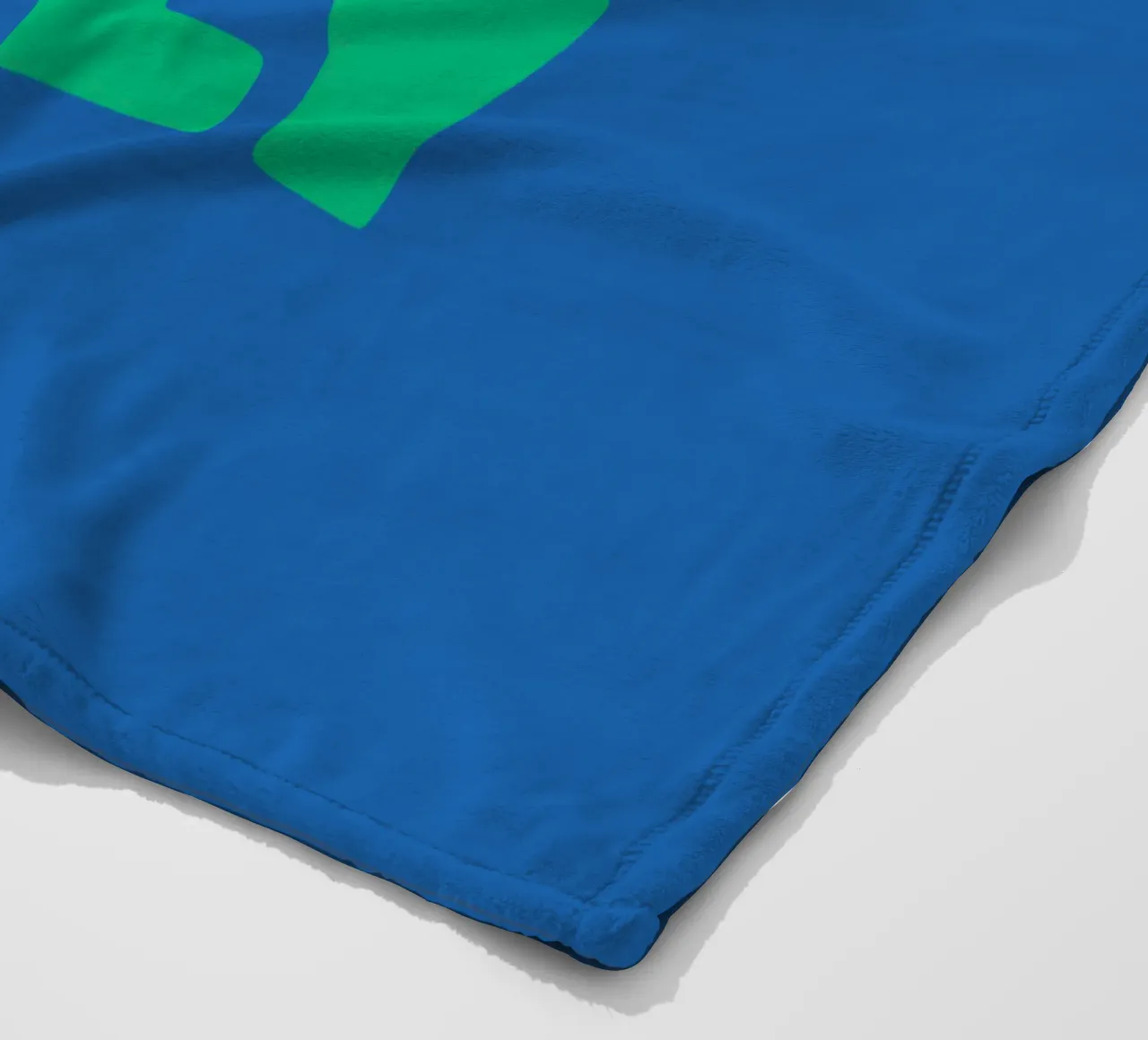 Stampa tipografica Good Vibes Only Rosa Verde Blu e Bianco coperta in pile da THE MOTIVATED TYPE