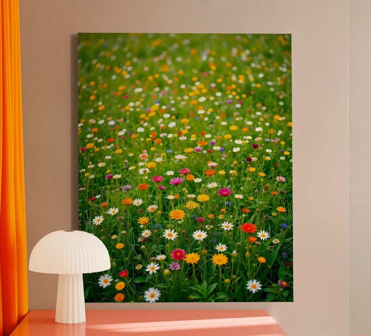 Bloem weide_stijl_A_2 canvas van Farb- und Blütenzauber by LK