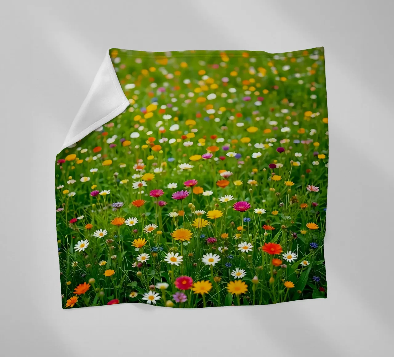 Fiore stile_prato_A_2 coperta in pile da Farb- und Blütenzauber by LK