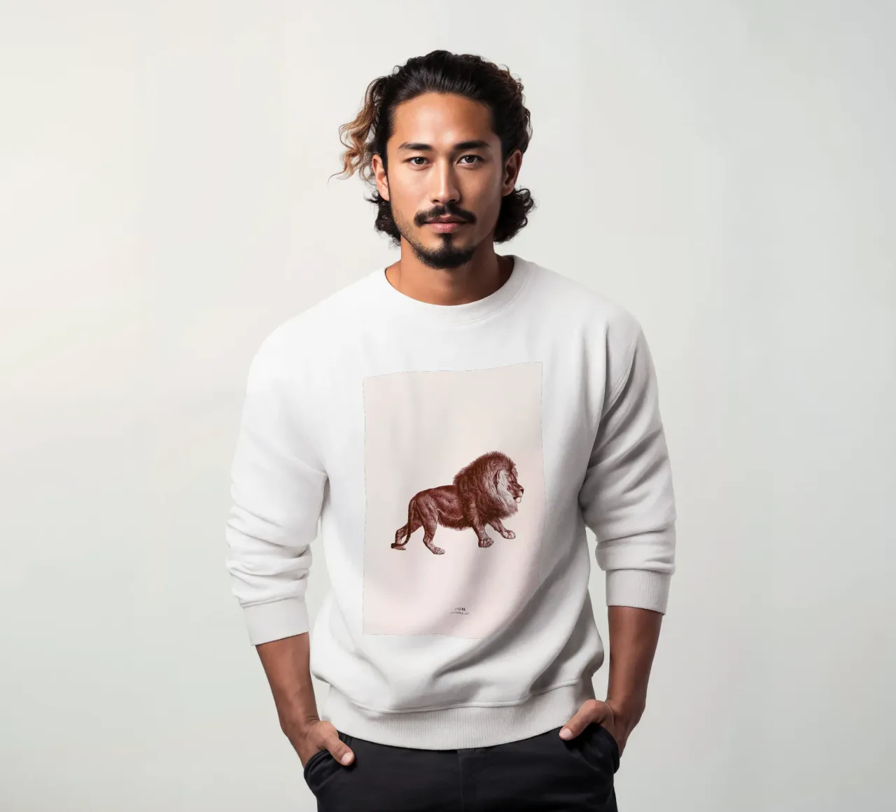 Lion II felpa da Flora & Fauna