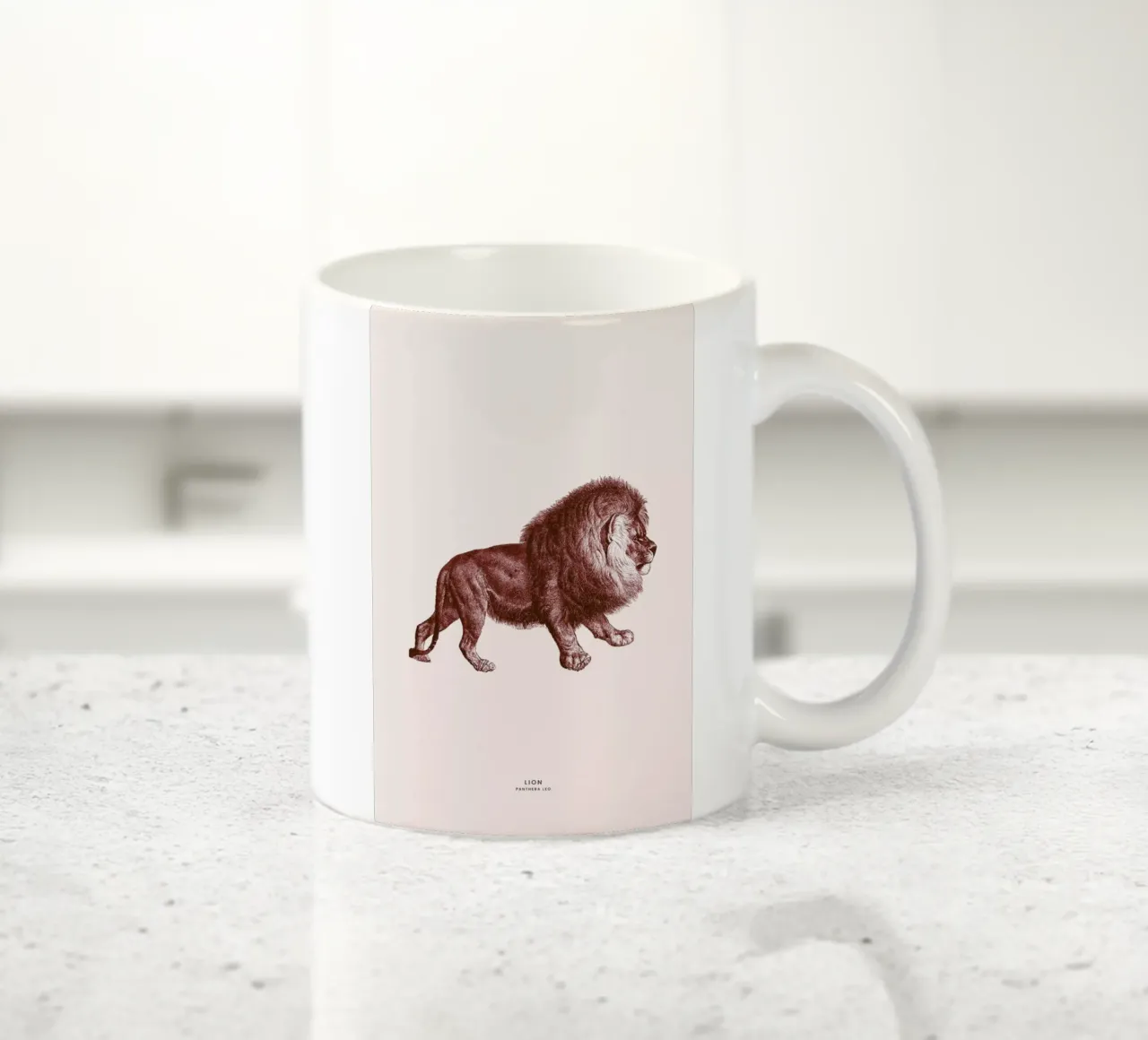 Lion II tazza in ceramica da Flora & Fauna