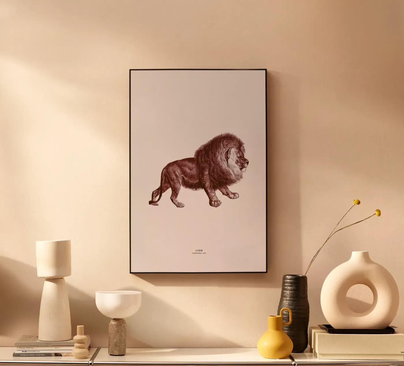 Lion II plexiglass da Flora & Fauna