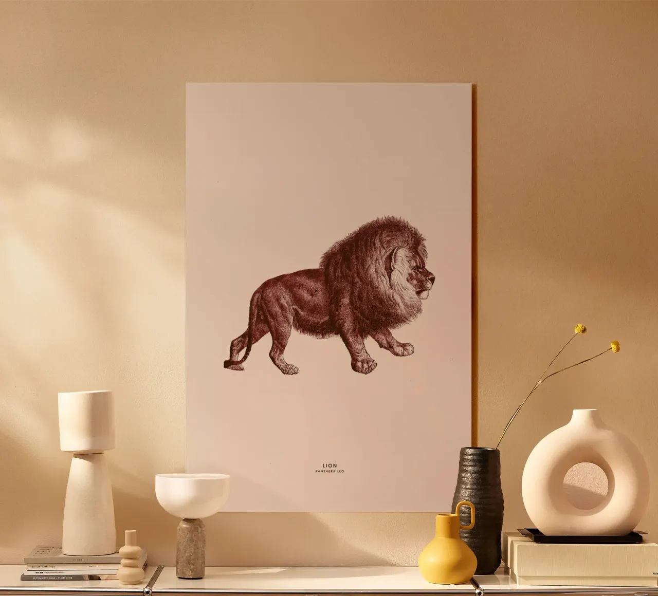 Lion II plexiglass da Flora & Fauna