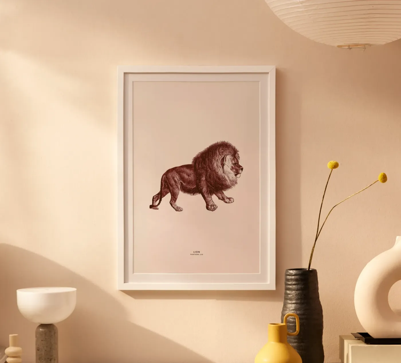 Lion II poster da Flora & Fauna