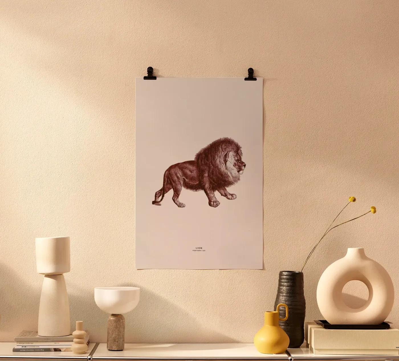 Lion II poster da Flora & Fauna